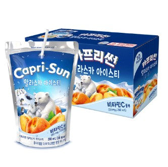 NONGSHIM CAPRI-SUN ALASKA ICE TEA JUICE (200ML*10EA) 카프리썬 알라스카 아이스티