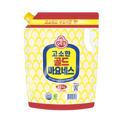 MAYONNAISE 3.2kg 오뚜기 고소한 골드마요네스(4 per box)