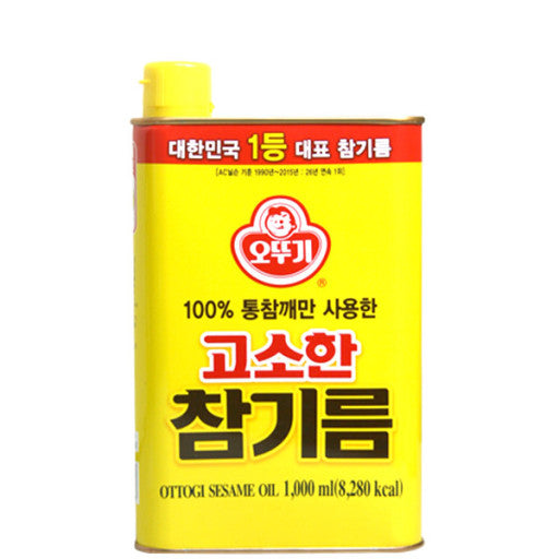 OTTOGI SESAME OIL 1L 오뚜기 고소한 참기름 (8/CTN)