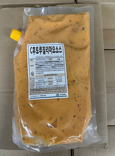 FUTORU CHILI MAYO SAUCE 2KG 칠리 마요 소스 (5/CTN)