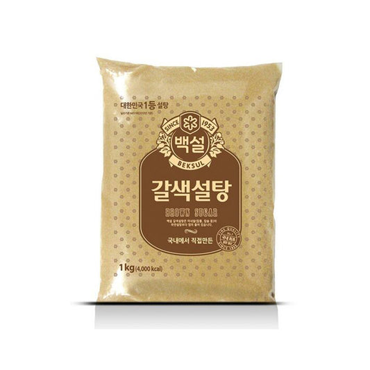 BROWN SUGAR 1KG 갈색설탕 (16 per box)