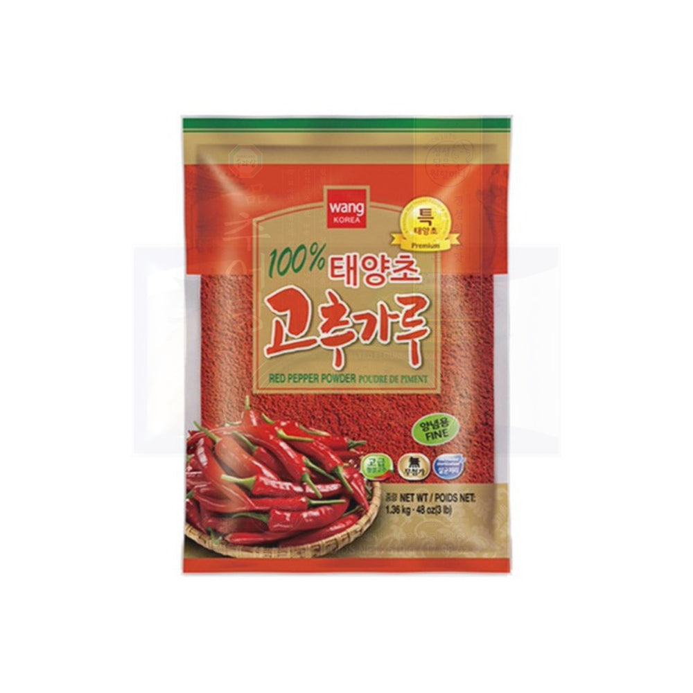 WANG RED PEPPER POWDER (FINE) 1Kg 왕 고춧가루 세분 (양념용) (12/CTN)