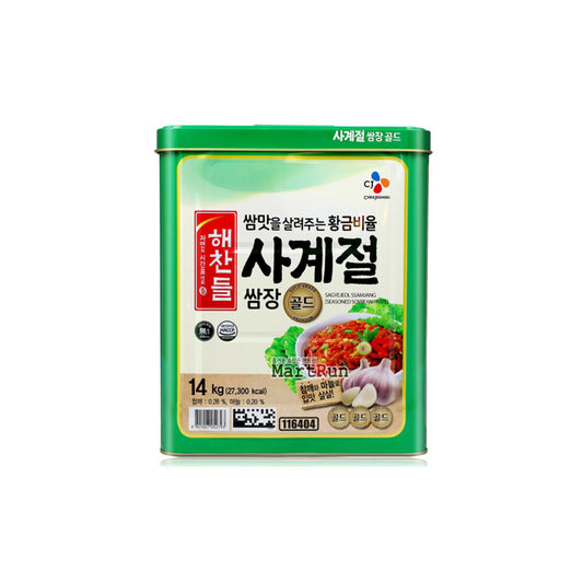 HAECHANDEUL SEASONED SOYBEAN PASTE 14Kg 해찬들 쌈장