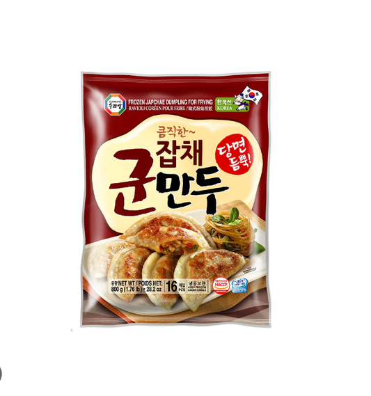 FROZEN CHAPCHAE DUMPLING 800g 잡채 군만두 (12/CTN) 17pcs /pack