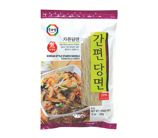 (LAST) SWEET POTATO STARCH GLASS NOODLE 340G 수라상 간편 당면 (24/CTN)