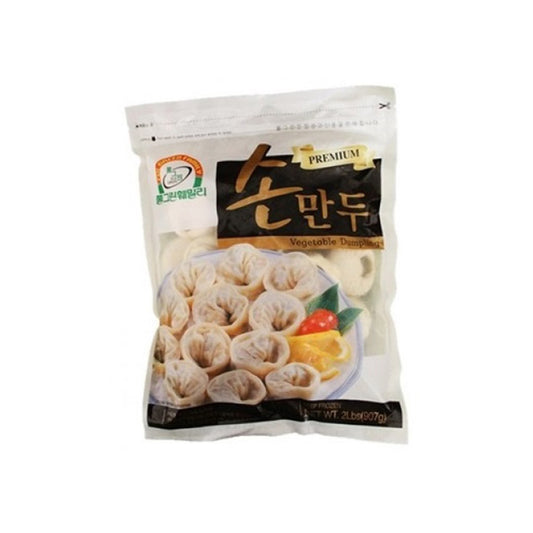 (LAST)VEGETABLE DUMPLING (YACHAESONMANDOO) 907G 풀그린 야채 손만두