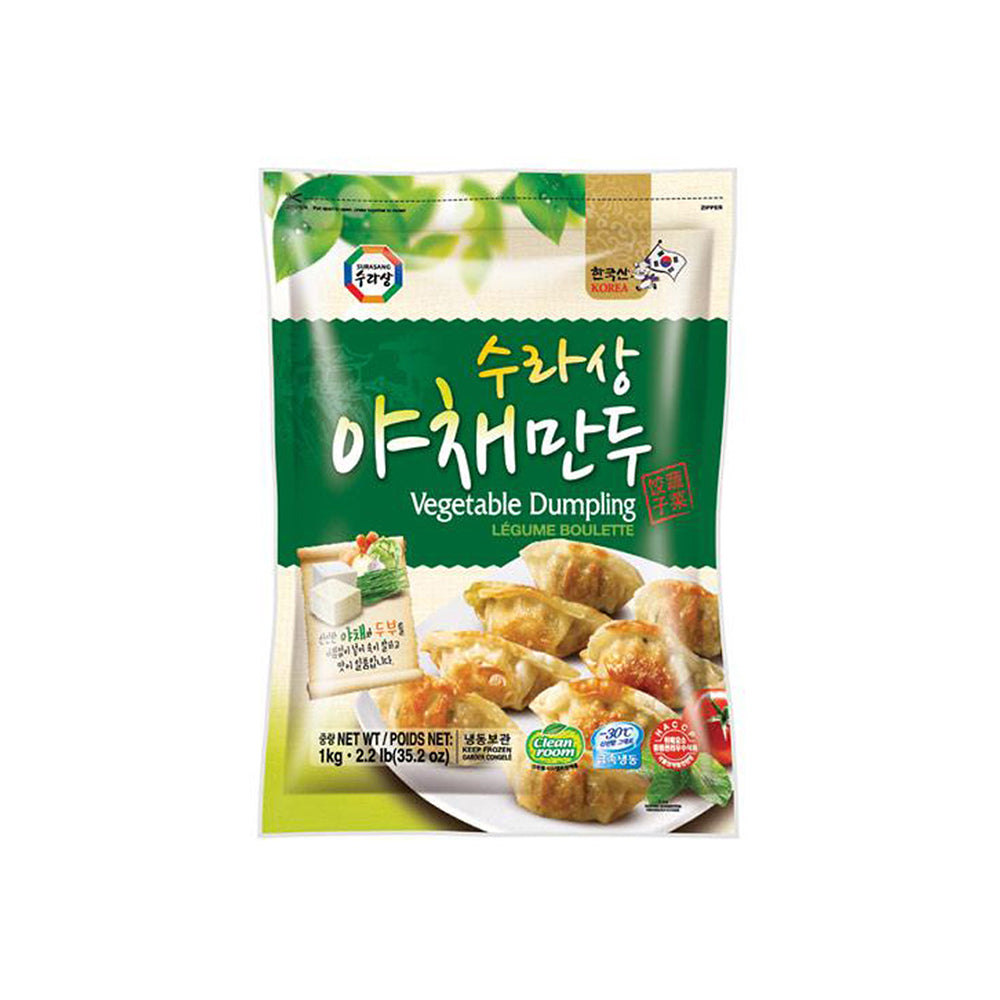 VEGETABLE DUMPLING 1KG 야채만두(10/CTN)