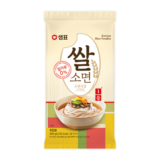 RICE NOODLES 800G 샘표 쌀소면 (12/CTN)