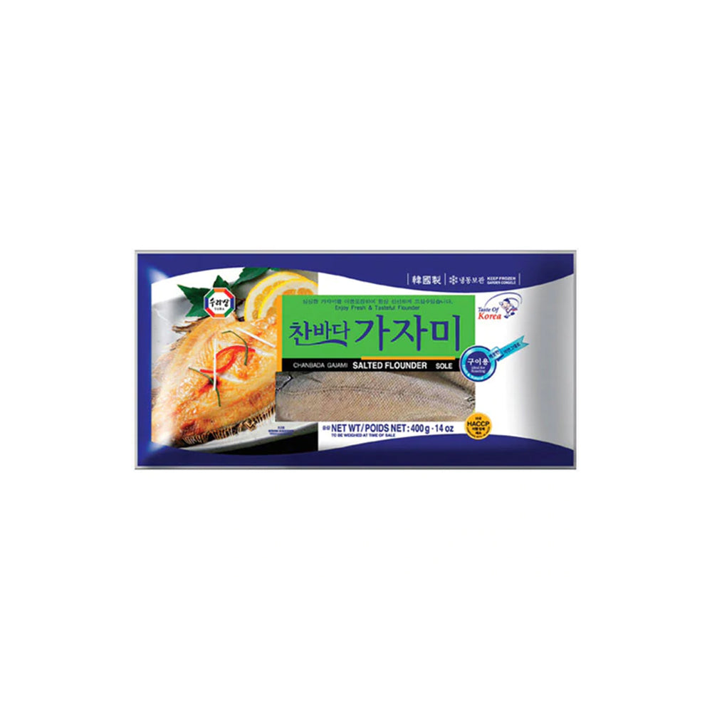 SALTED FLOUNDER 400g 찬바다 가자미 (24/CTN)