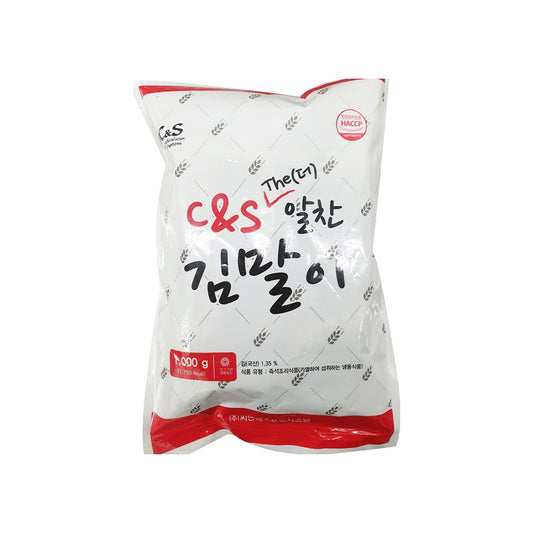 FROZEN SEAWEED ROLL 1KG C&S 김말이(10/CTN)