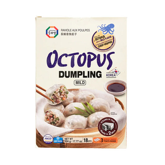 OCTOPUS DUMPLING 낙지 물방울 만두(8/CTN)