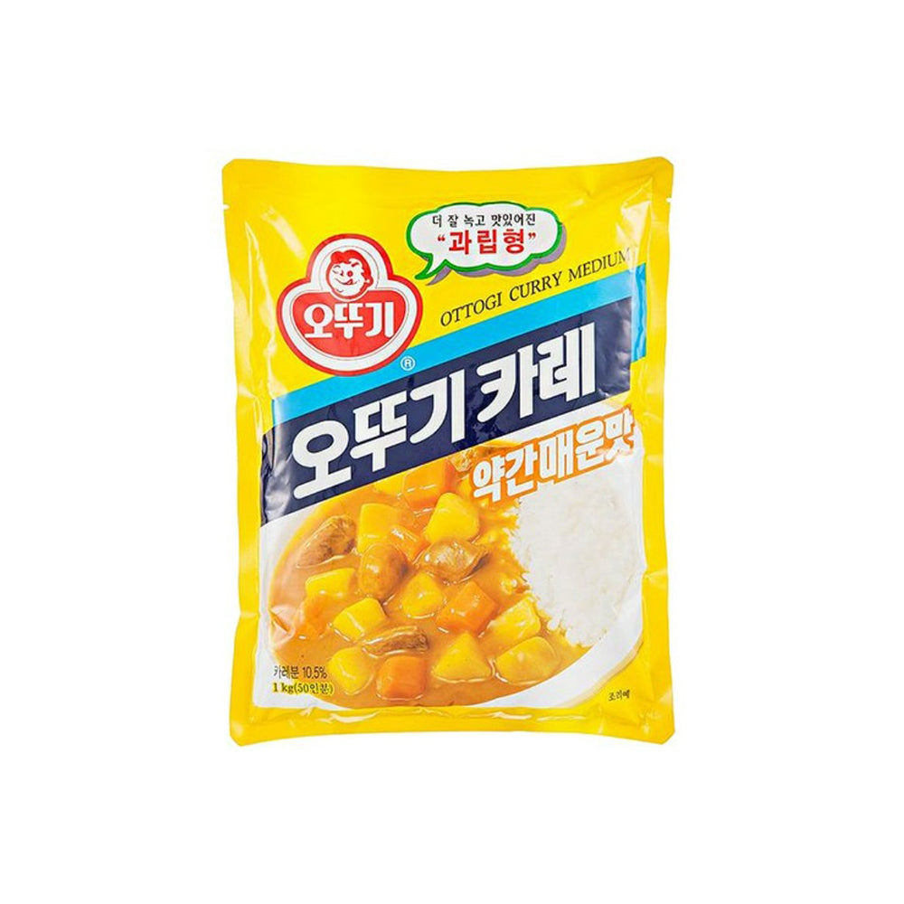 OTTOOGI CURRY POWDER 1KG 오뚜기 카레 약간매운맛