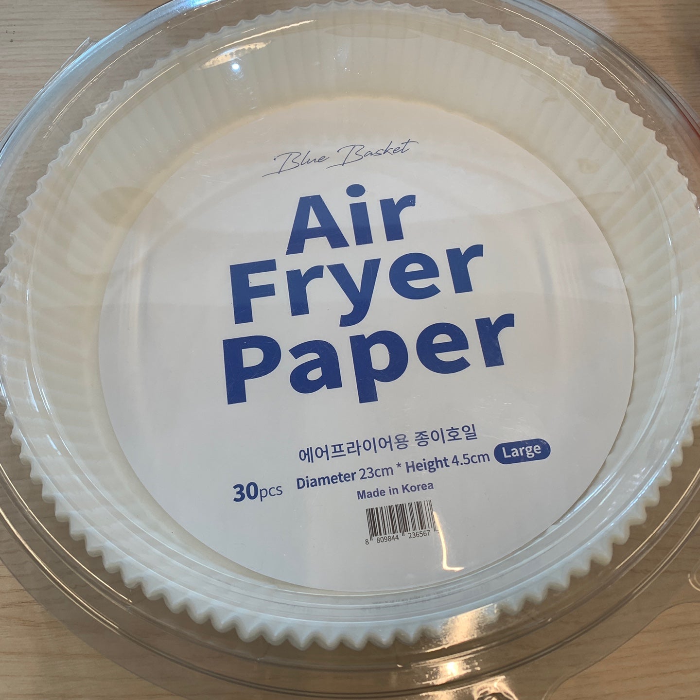 AIR FRYER PAPER FOIL L 에어프라이어용 종이호일 (14/CTN)