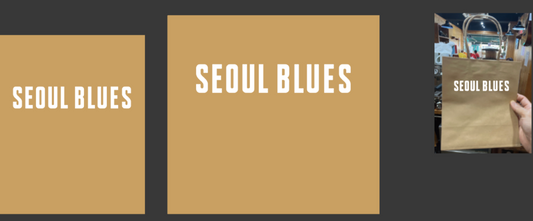 서울블루스_쇼핑백(대) SEOUL BLUE SHOPPING BAG L