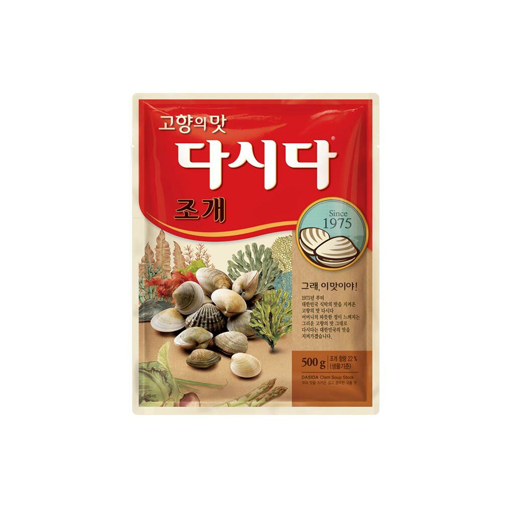 CLAM DASHIDA 500g CJ 조개 다시다(20/CTN)