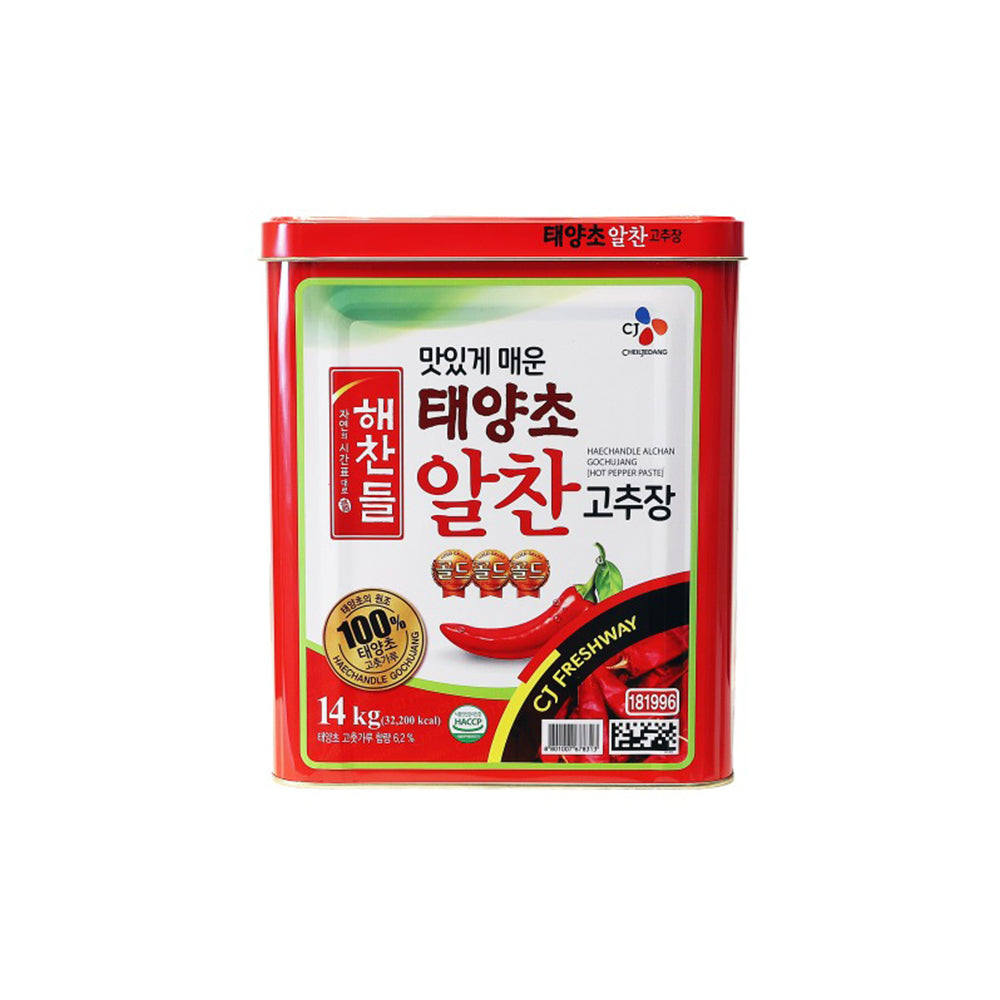 Haechandle Korean Pepper Paste 14kg 고추장, 알찬고추장