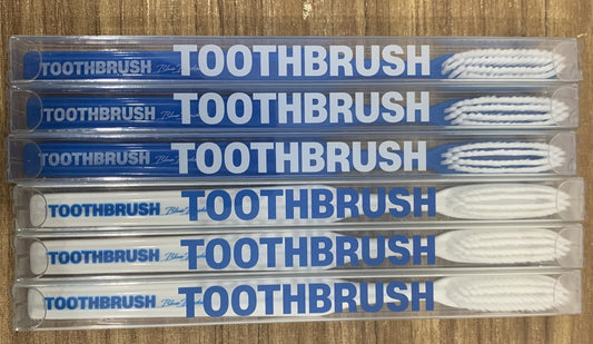 [BOX] MARKET BLUE TOOTHBRUSH WHITE 칫솔 화이트 (500/CTN)