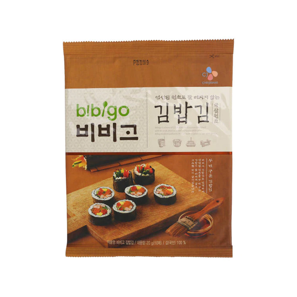 Seaweed Kimbap 20G 비비고 김밥김 10매 – Jin Global