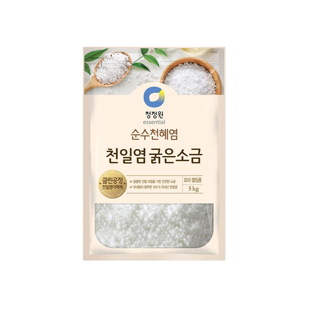 COARSE SALT 5Kg 청정원 굵은소금 (4/CTN)