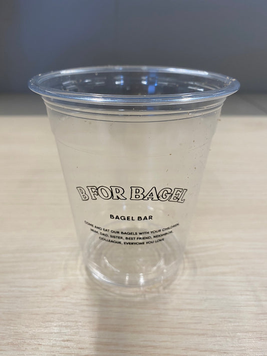 B FOR BAGEL ICE CUP (1000/CTN) 삭제 (박스출고,창고 소진이후 수입중지. 로컬소싱)비포베이글_일회용 아이스컵